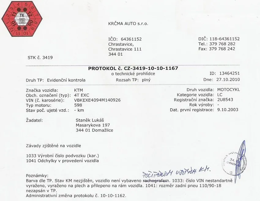 Evidenční kontrola vozidla: kdy je nutná, co se kontroluje?